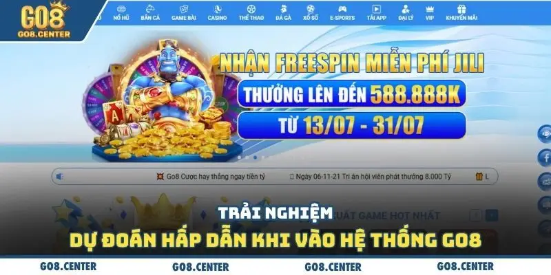 Link GO8 - Giúp Bảo Vệ Tài Khoản, Mang Trải Nghiệm Trọn Vẹn 🔒✨ 2 Trải nghiệm dự đoán hấp dẫn khi vào hệ thống Go8